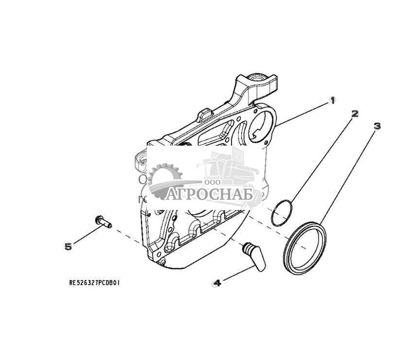 1466 Корпус маховика ( 